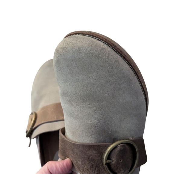 Söfft , Billie  Grey Suede Slip-On Clog , Size 9 - Picture 5 of 5